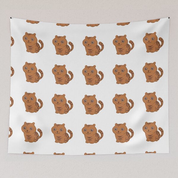 Item preview, Cute Tiger Cub  designed and sold by Sticker--Heaven.
