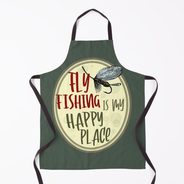 Item preview, Fly Fishing is my HAPPY PLACE designed and sold by sandpiperstudio.