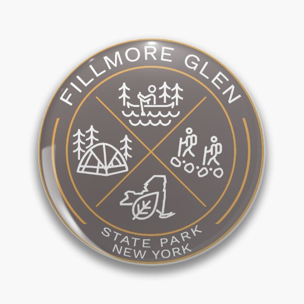 Item preview, Fillmore Glen State Park Heraldic Logo designed and sold by VanyaKar.