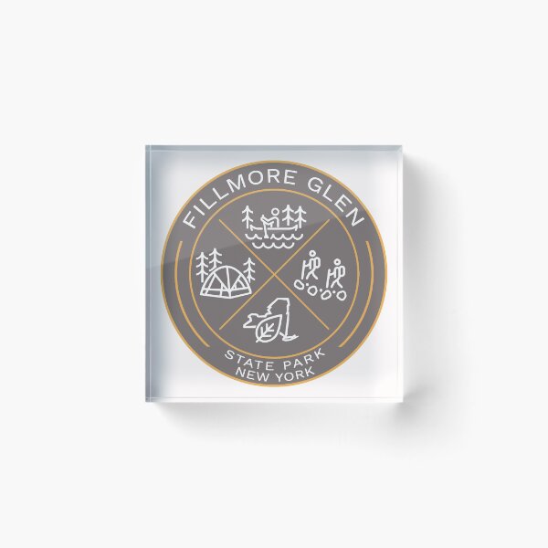 Item preview, Fillmore Glen State Park Heraldic Logo designed and sold by VanyaKar.