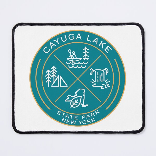 Item preview, Cayuga Lake State Park Heraldic Logo designed and sold by VanyaKar.
