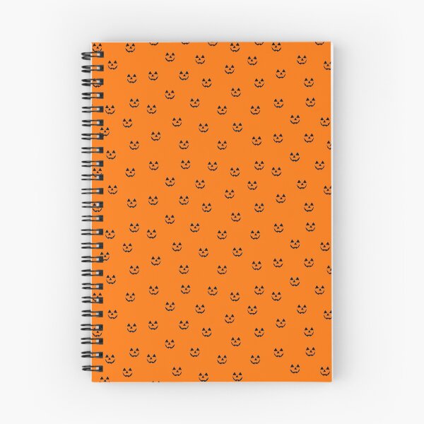 Item preview, Vintage Halloween Black Polka Dot Faces on an Orange Background Small Sized Repeating Pattern designed and sold by Nicolette Olivier.