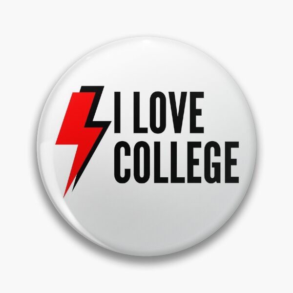 Item preview, I love college Lightning Bolt designed and sold by emilykroll.