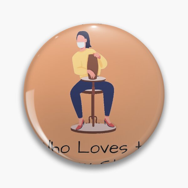 Item preview, Just a Girl Who Loves to Throw Things designed and sold by FiaFiaPress.