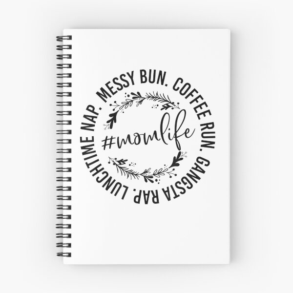 Item preview, Messy Bun Coffee Run Gangsta Rap Mom Life  designed and sold by vastscreen.