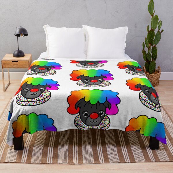 Item preview, Black Pug Clown designed and sold by LeasPugGrumble.