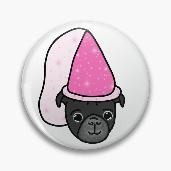 Item preview, Black Pug Princess designed and sold by LeasPugGrumble.