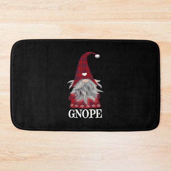 Item preview, Gnope Red Plaid Gnome Dwarf Elf Swedish Tomte Pajama Gift designed and sold by julianne5689.