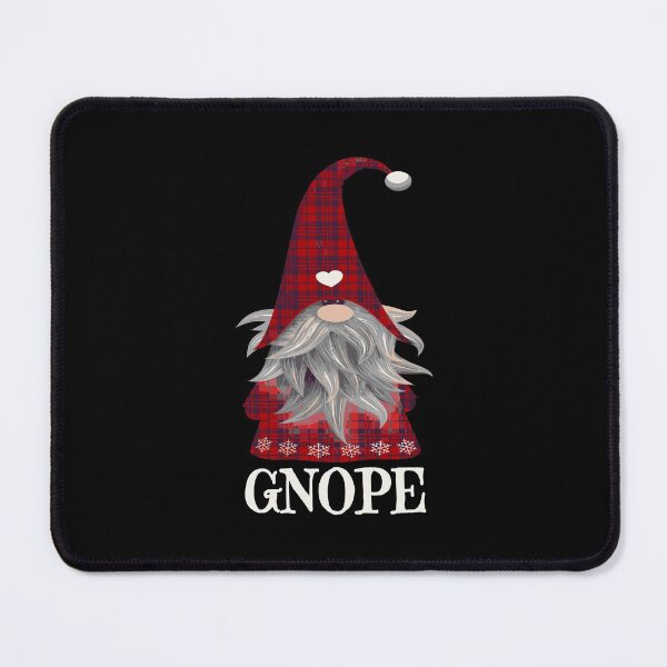 Item preview, Gnope Red Plaid Gnome Dwarf Elf Swedish Tomte Pajama Gift designed and sold by julianne5689.