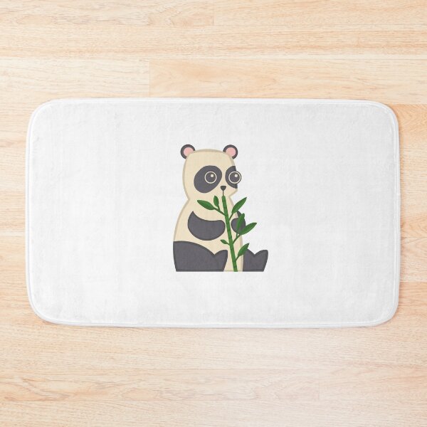 Item preview, Panda Bear Eating Bamboo  designed and sold by Sticker--Heaven.