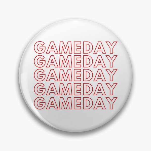 Item preview, Game Day Red designed and sold by emilykroll.