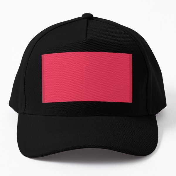 Raspberry Lemonade, Bright Pink Color Blocking by Courtney Hatcher Baseball Cap