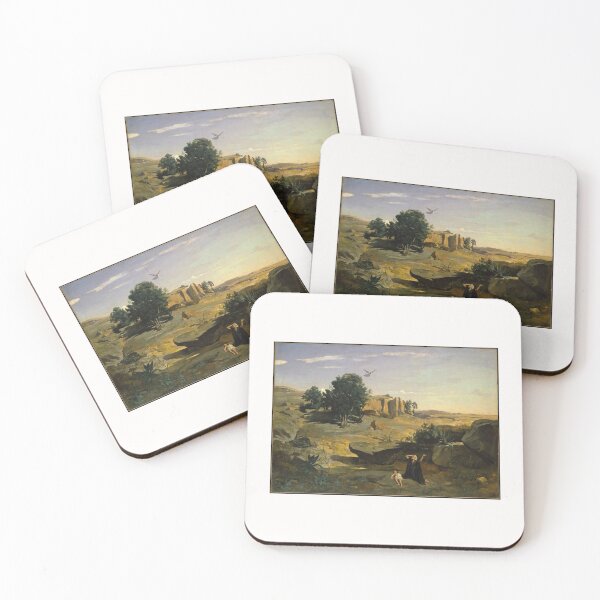 Item preview, Hagar in the Wilderness 1835 Camille Corot French designed and sold by Sheepherder120.