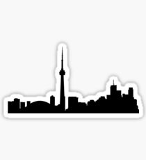 Toronto skyline Sticker