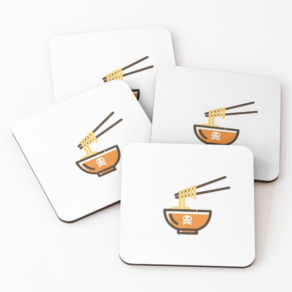 Item preview, Kawaii Japanese Anime Skeleton Ramen Design designed and sold by iPhoneGuy.