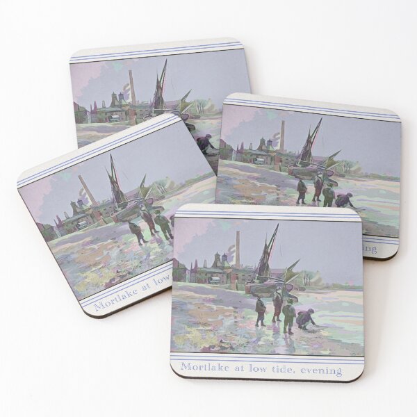 Item preview, Mortlake at low tide, evening. designed and sold by Malcolm Walker.