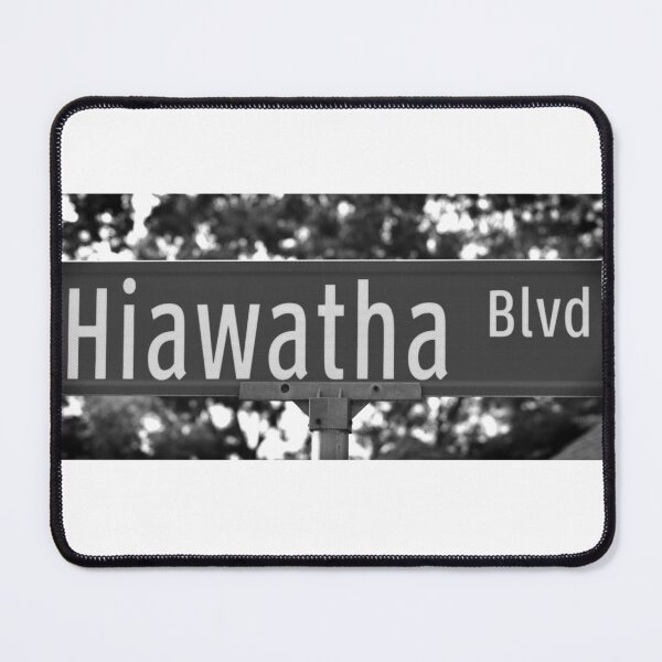 Item preview, A Street Sign Named Hiawatha designed and sold by jcwest.