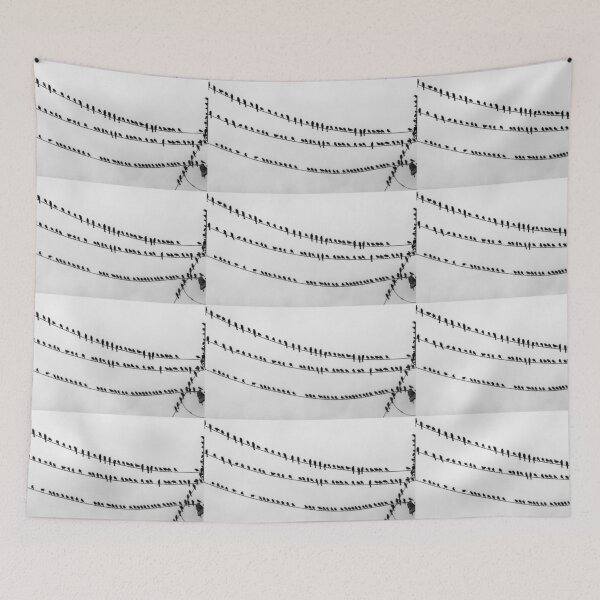 Item preview, Flock on Wires designed and sold by Ares286.