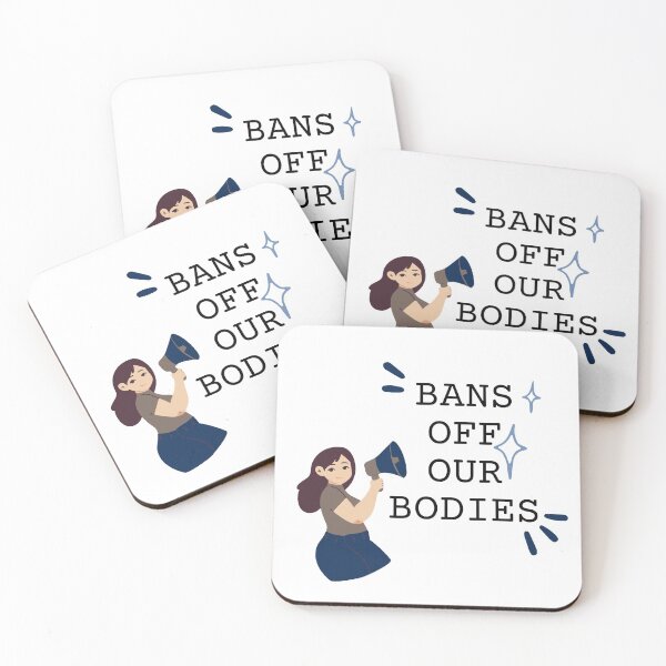 Item preview, Bans Off Our Bodies Blue designed and sold by wakingupvintage.