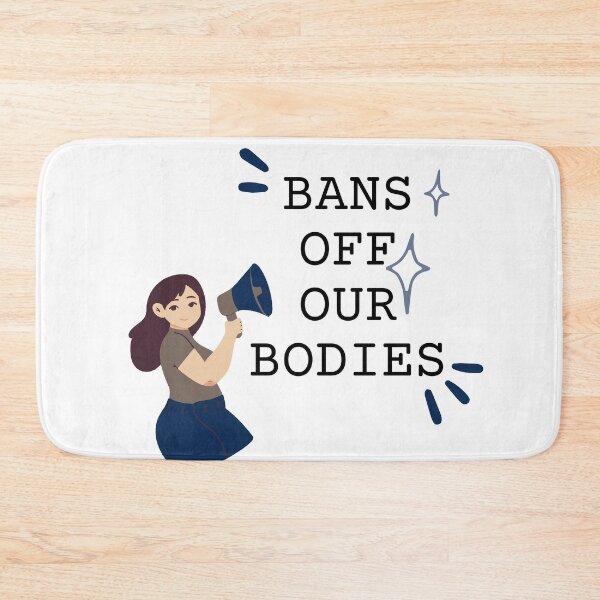 Item preview, Bans Off Our Bodies Blue designed and sold by wakingupvintage.