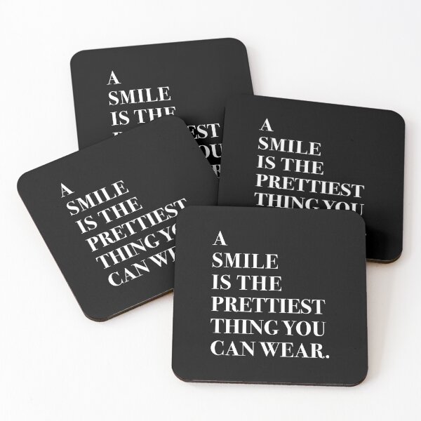 Item preview, A Smile is the Prettiest Thing You Can Wear designed and sold by corbrand.