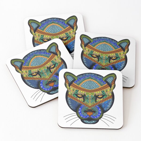 Item preview, Panther Design Color Doodle  designed and sold by missmann.