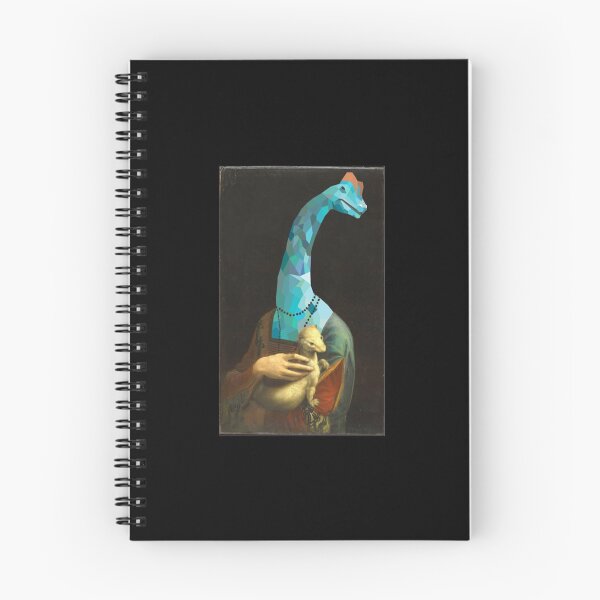 Item preview, Dinosaur T-Shirtbrachiosaurus with an ermine T-Shirt_by RobyL_ designed and sold by Shoptudat.
