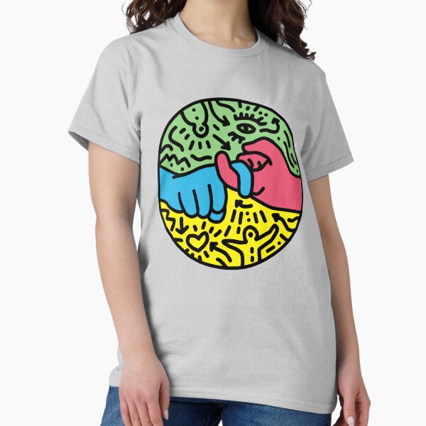 Item preview, ASL sign for Friend -Pop Art Style designed and sold by Vash Chen.