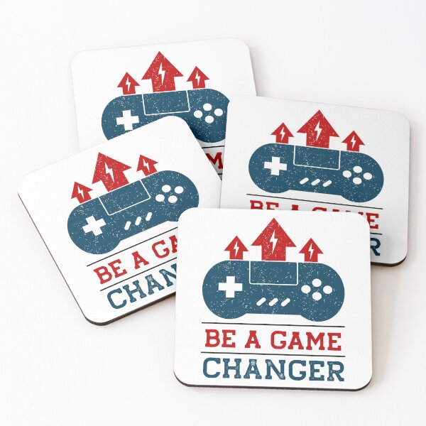 Item preview, Be a Game Changer // Gamer Quote designed and sold by SLAG-Creative.