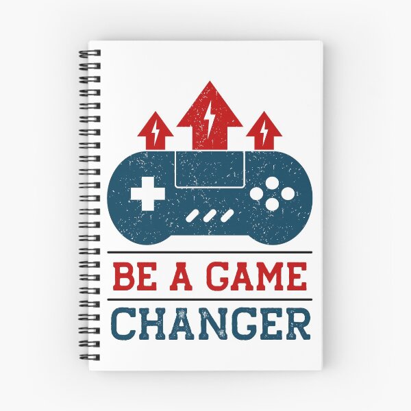Item preview, Be a Game Changer // Gamer Quote designed and sold by SLAG-Creative.