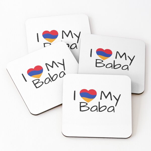 Item preview, I Love My Baba Armenian Flag Heart designed and sold by For Little Monkeys.