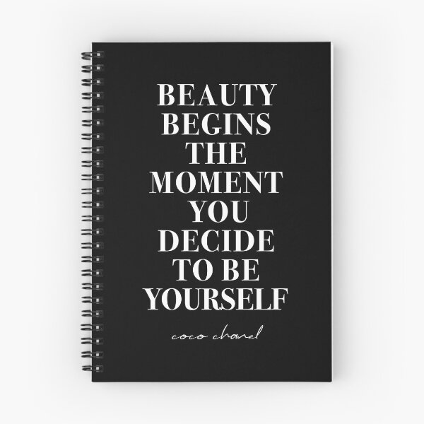 Item preview, Beauty Begins the Moment You Decide to be Yourself. designed and sold by corbrand.