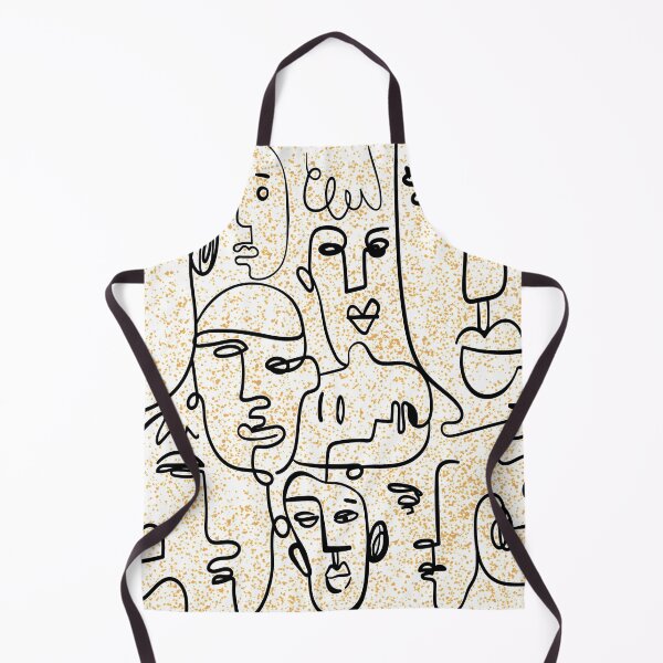 Item preview, Abstract Face Line Art Facial Expressions designed and sold by LashCreations.