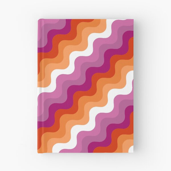 Item preview, Lesbian Flag Wave Pattern designed and sold by Tibby Caps.