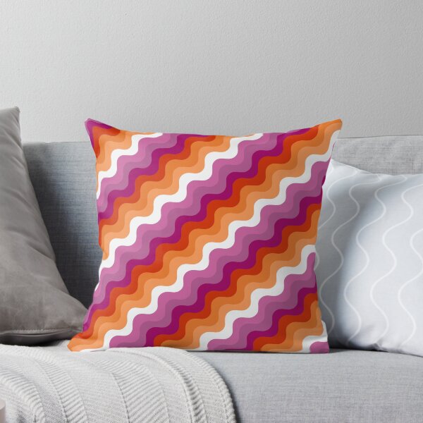 Item preview, Lesbian Flag Wave Pattern designed and sold by Tibby Caps.