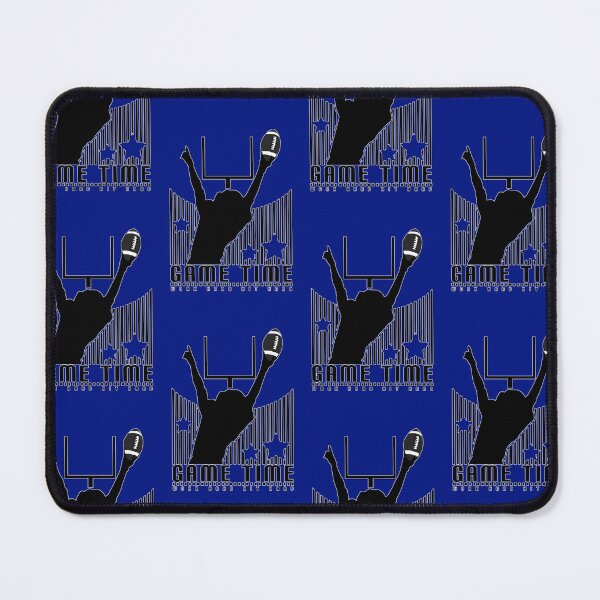 Item preview, Game Time - Football (Blue) designed and sold by Adamzworld.