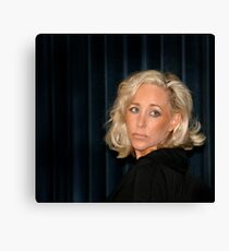 Blond Woman Canvas Print