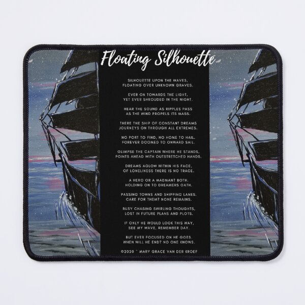 Floating Silhouette Mouse Pad