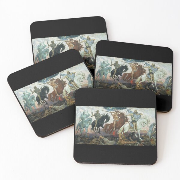 Item preview, Four Horsemen of the Apocalypse 1887 Viktor Mikhailovich Vasnetsov  designed and sold by Sheepherder120.