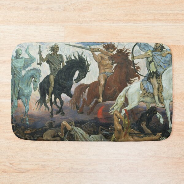 Item preview, Four Horsemen of the Apocalypse 1887 Viktor Mikhailovich Vasnetsov  designed and sold by Sheepherder120.