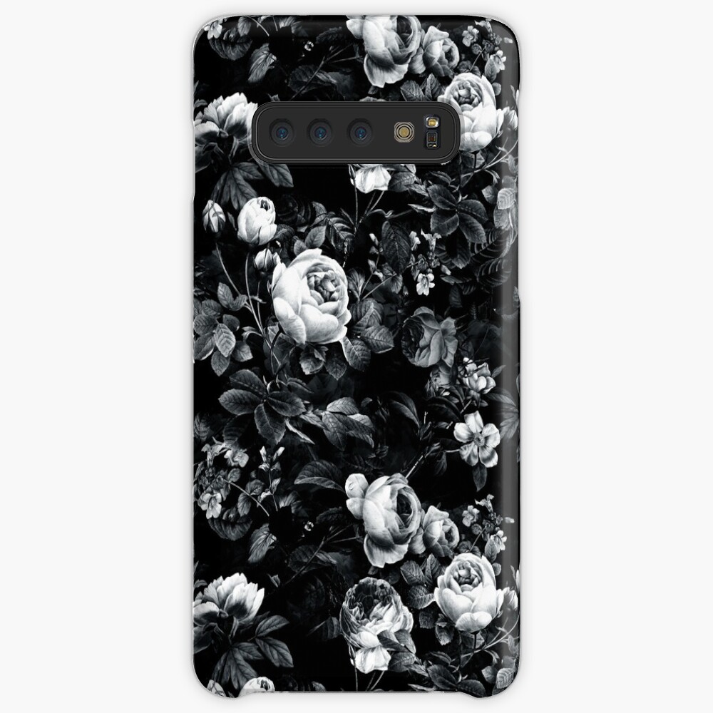 Roses Black and White Case & Skin for Samsung Galaxy
