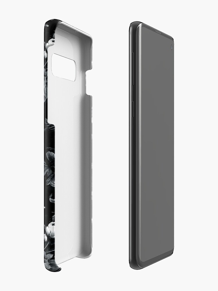 Alternate view of Roses Black and White Case & Skin for Samsung Galaxy