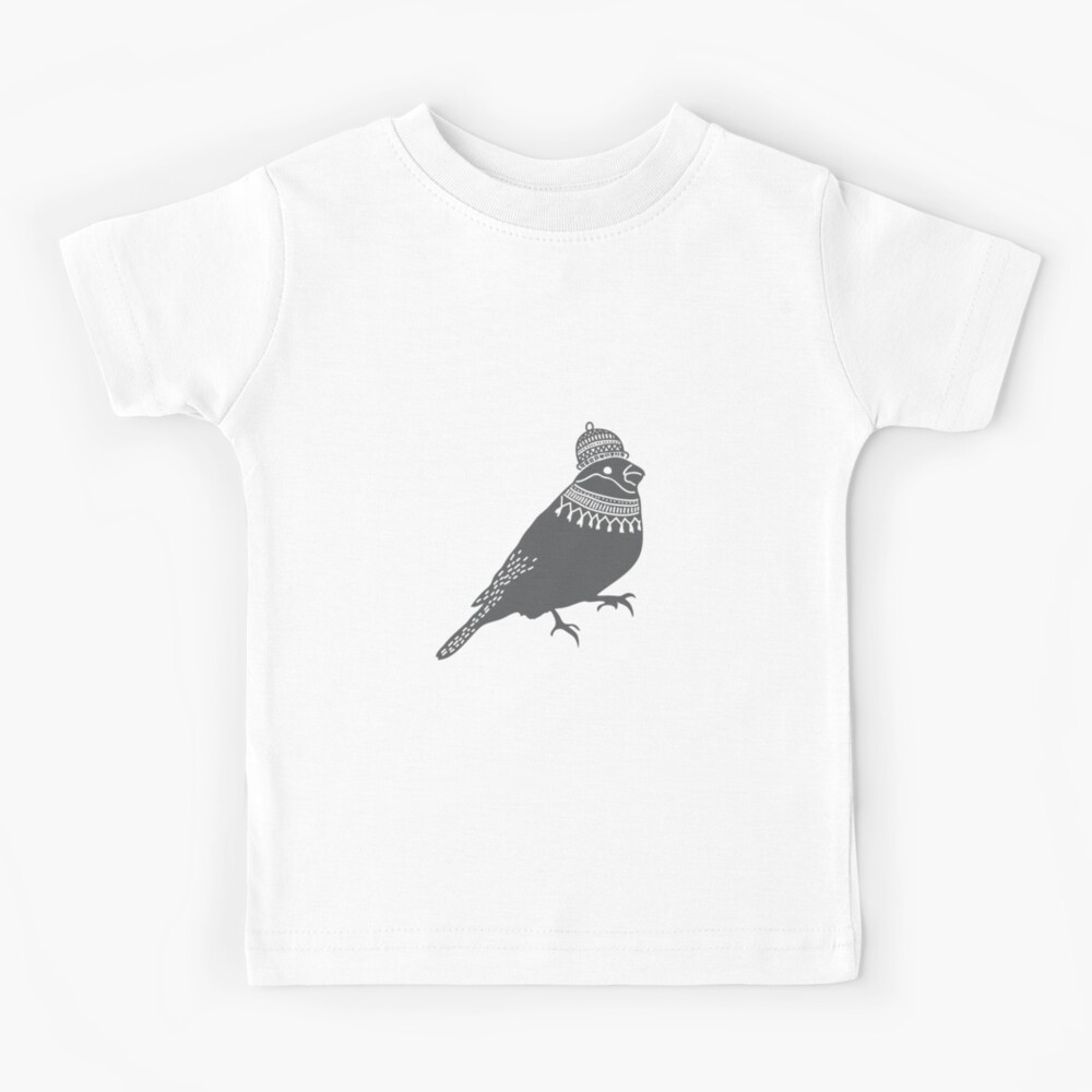  Bright Red Cardinal bird Silhouette T-Shirt : Clothing