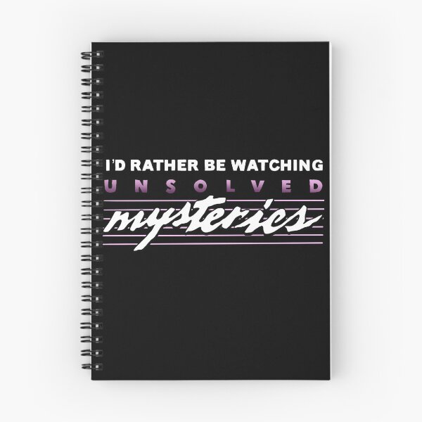 Item preview, I’d Rather Be Watching Unsolved Mysteries designed and sold by caraghbrooks.