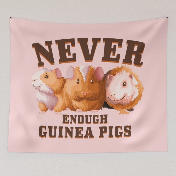 Item preview, Never Enough Guinea Pigs designed and sold by scooterbaby.