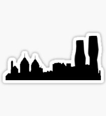 Mississauga skyline Sticker