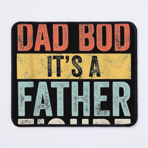 Item preview, Mens It's Not A Dad Bod It's A Father Figure, Funny Retro Vintage designed and sold by SHIRLEYLEE21.