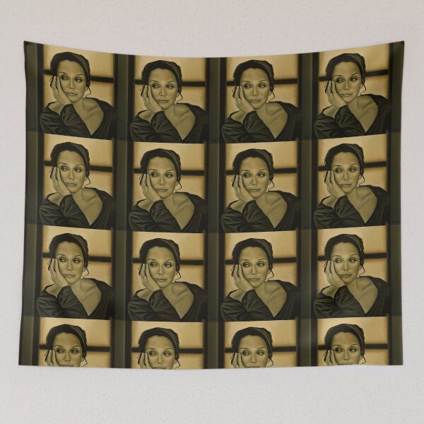 Item preview, Kristin Scott Thomas Painting designed and sold by PaulMeijering.