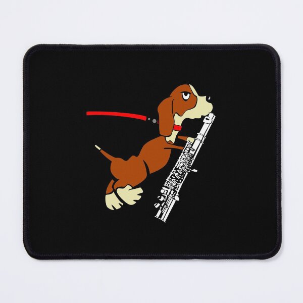 Item preview, Funny Dog Playing Flute Woodwind Instrument designed and sold by iesingc.