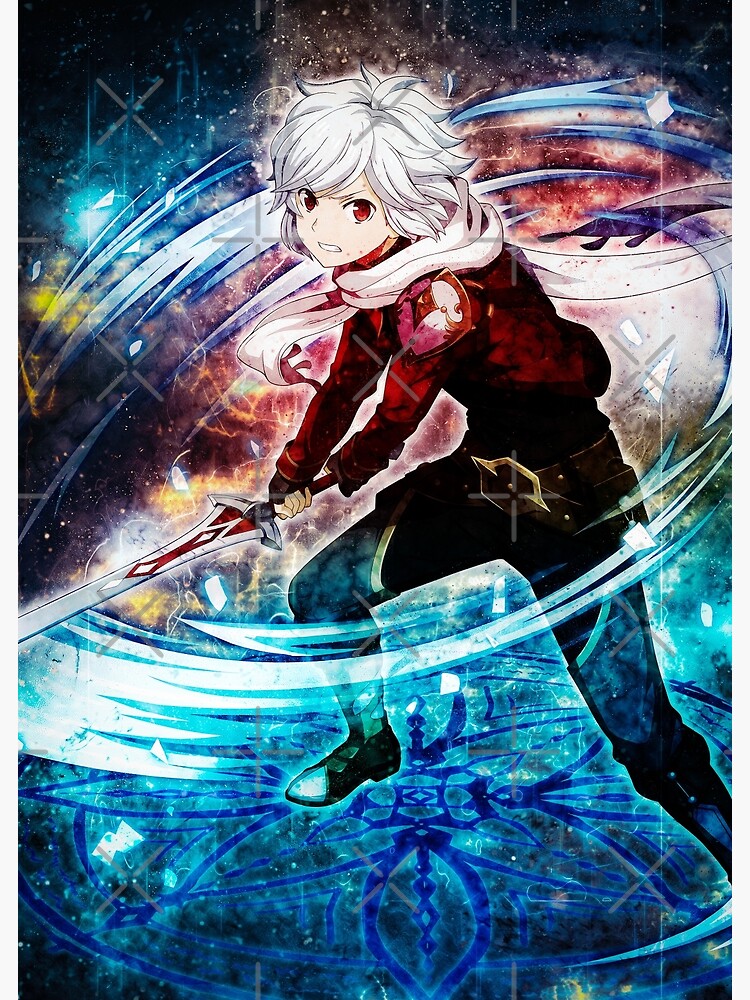 Bell Cranel Danmachi Poster For Sale By Spacefoxart Redbubble